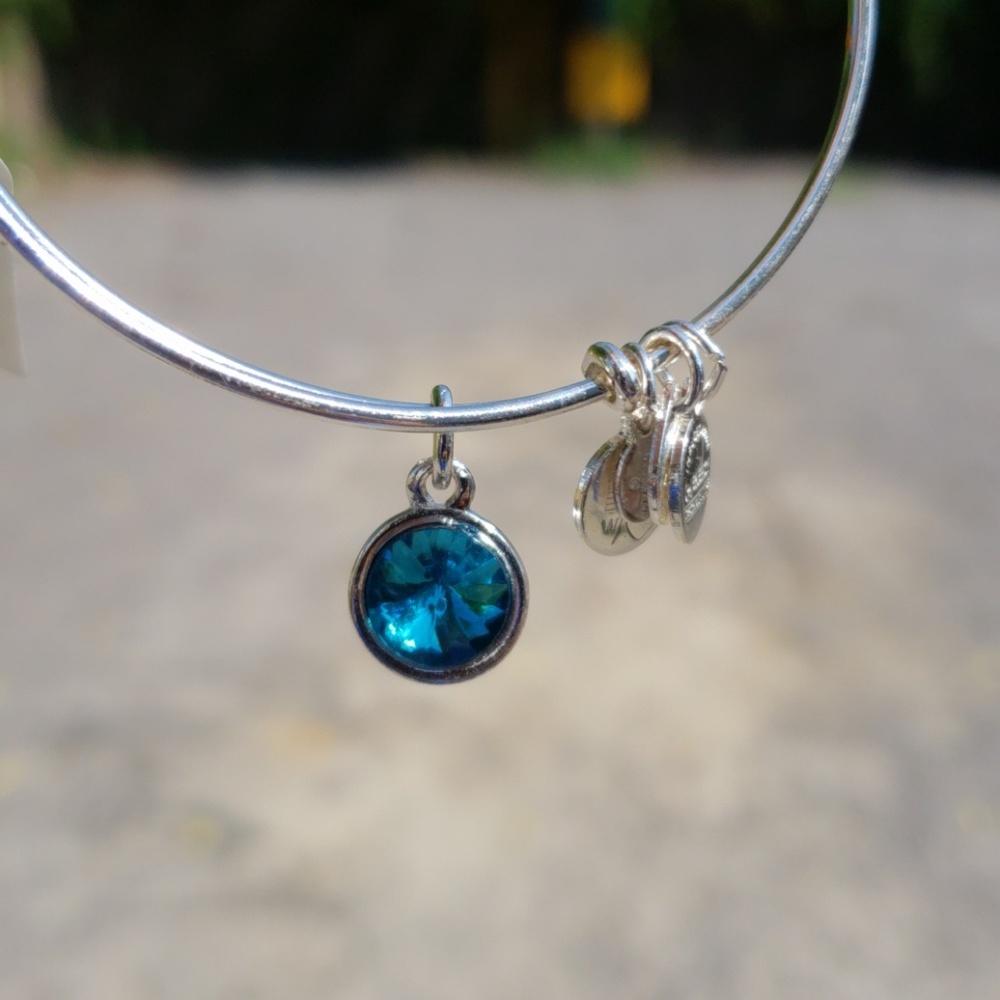 Alex and Ani December Crystal Birth Stone